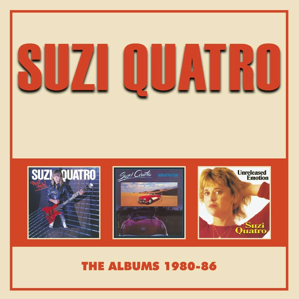 Album artwork for Album artwork for The Albums 1980-1986 by Suzi Quatro by The Albums 1980-1986 - Suzi Quatro