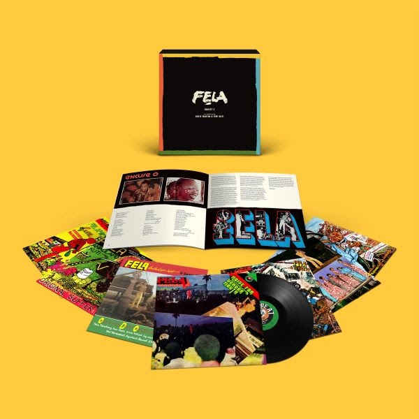 Album artwork for Box Set 5 (curated by Chris Martin and Femi Kuti) by Fela Kuti