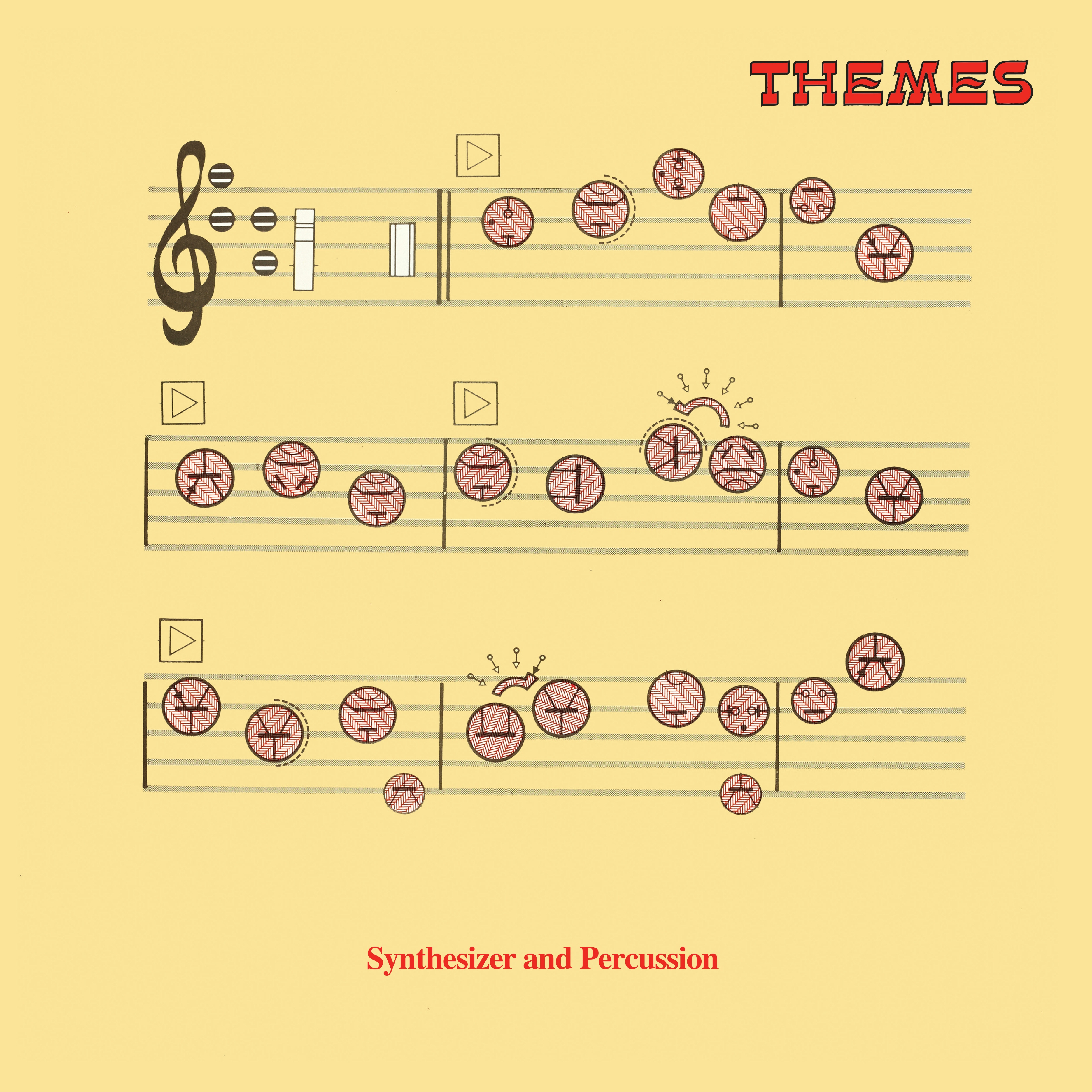 Album artwork for Synthesizer and Percussion (Themes Reissues) by Alan Hawkshaw and Brian Bennett