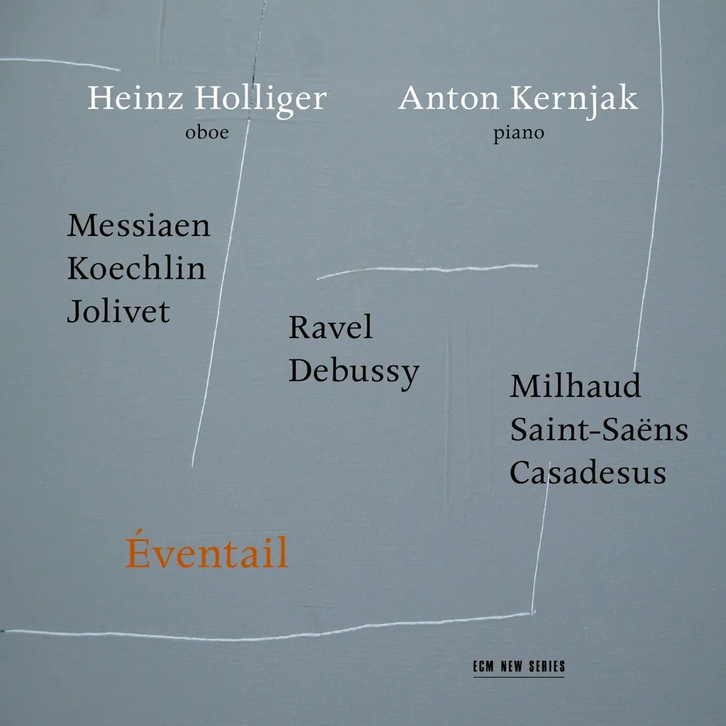 Album artwork for Eventail by Heinz Holliger, Anton Kernjak