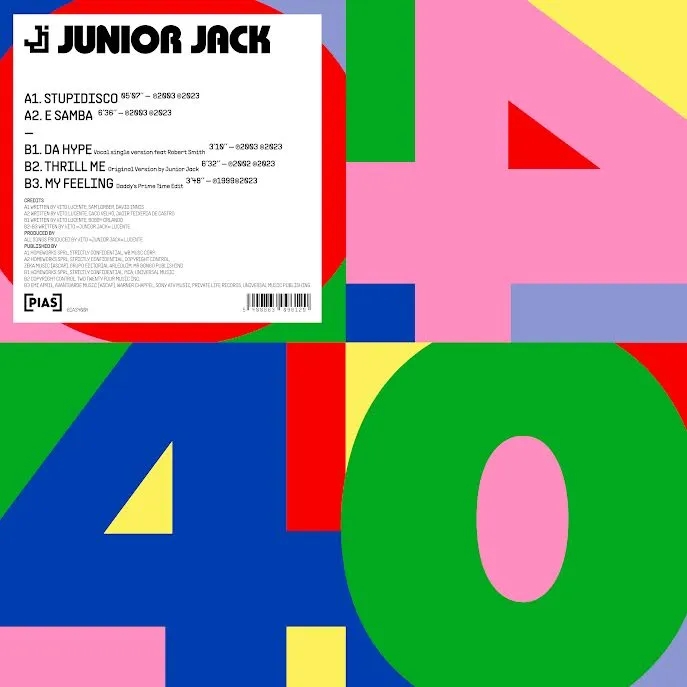 Album artwork for [PIAS] 40 by Junior Jack