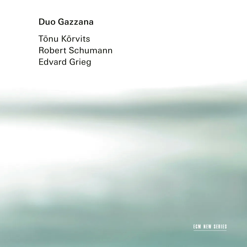 Album artwork for Korvits, Schumann, Grieg by Duo Gazzana