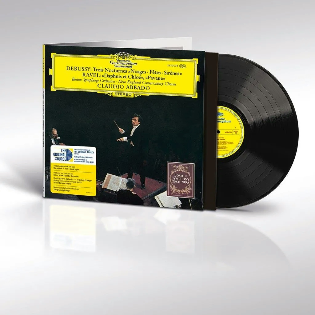 Album artwork for Claude Debussy: Nocturnes / Maruice Ravel: Daphnis et Chloe Suite Nr. 2 and Pavane by Claudio Abbado and Boston Symphony Orchestra