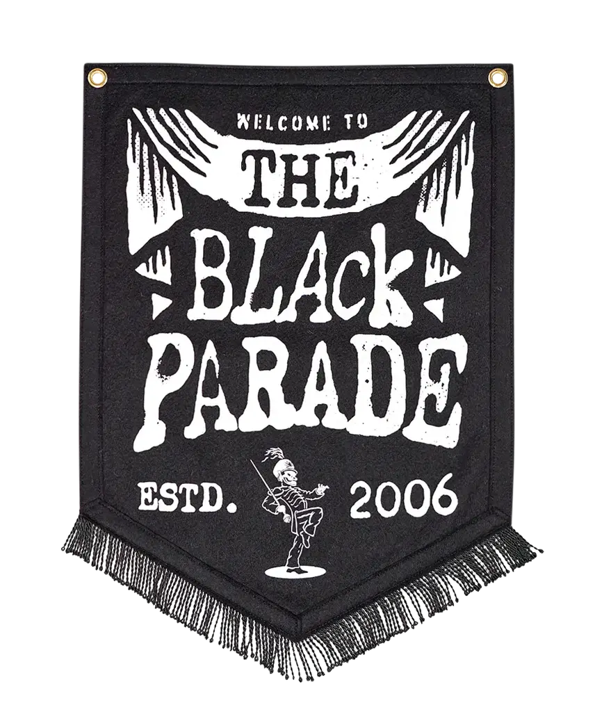 Album artwork for Black Parade Camp Flag by Oxford Pennant, My Chemical Romance