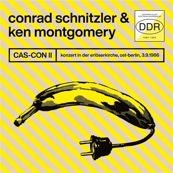 Album artwork for Cas-con II by Conrad Schnitzler and Ken Montgomery