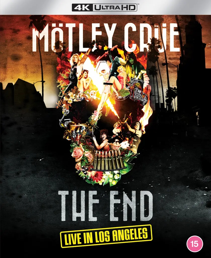 Album artwork for The End Live in Los Angeles by Motley Crue