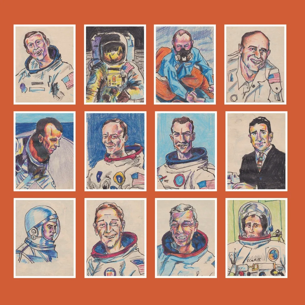 Album artwork for 12 Astronauts by Darren Hayman