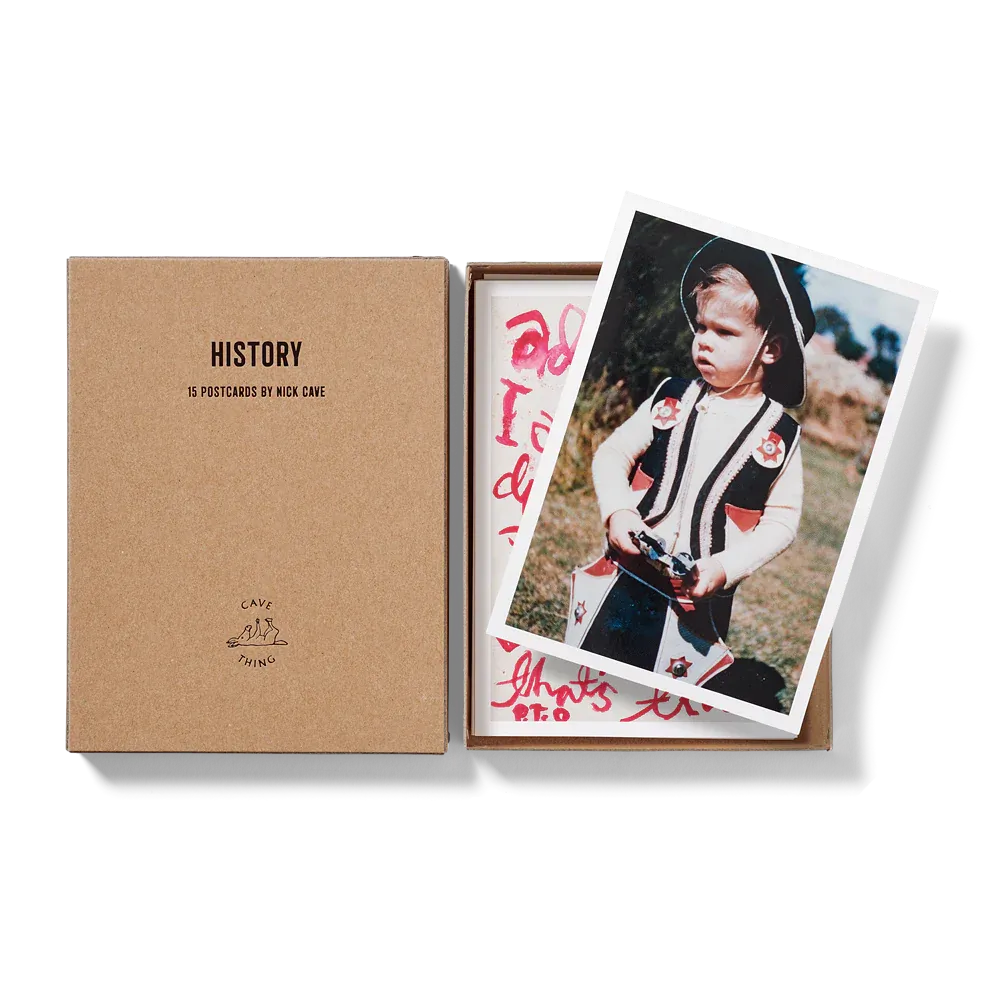 Album artwork for Box of Postcards - History by Nick Cave