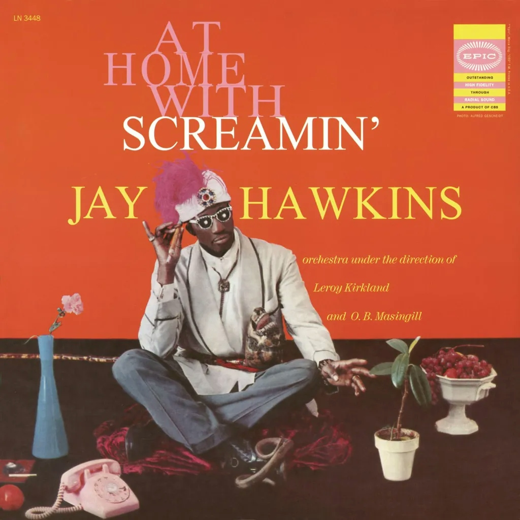 Album artwork for At Home With Screamin' Jay Hawkins by Screamin' Jay Hawkins