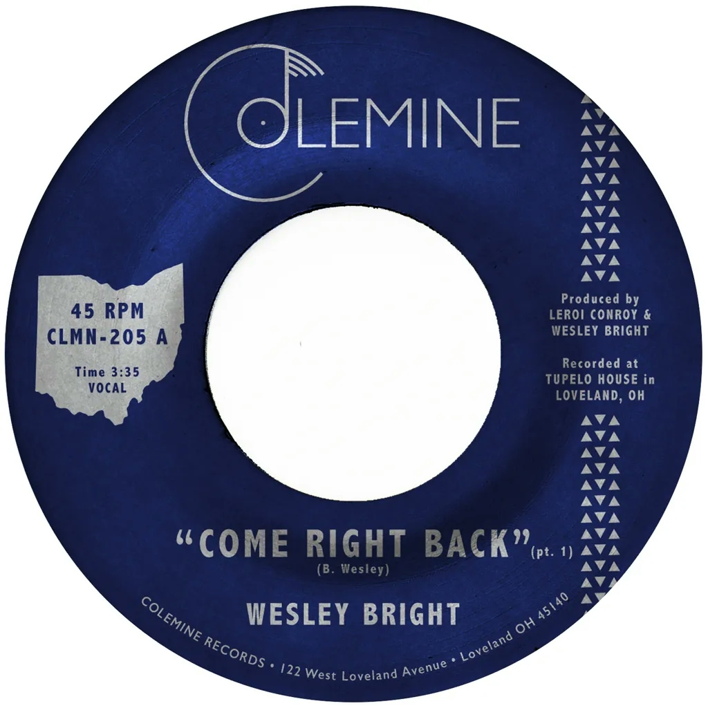 Album artwork for Come Right Back by Wesley Bright