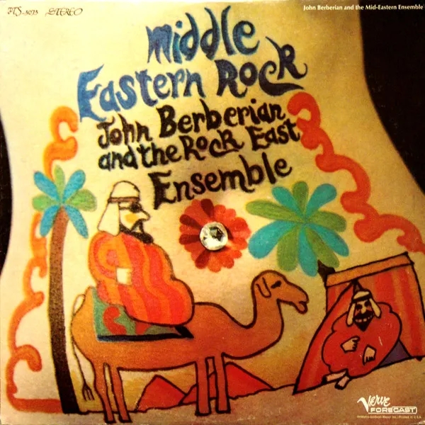 Album artwork for Middle Eastern Rock by John Berberian