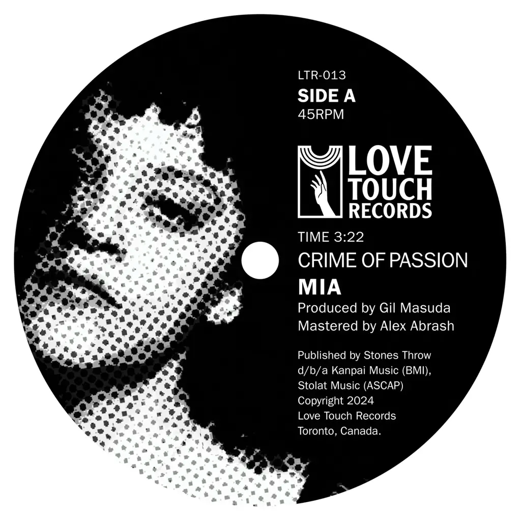 Album artwork for Crime Of Passion b/w Love Bug  by MIA