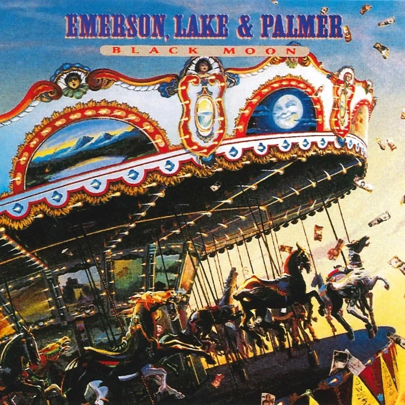 Album artwork for Black Moon by Emerson, Lake and Palmer