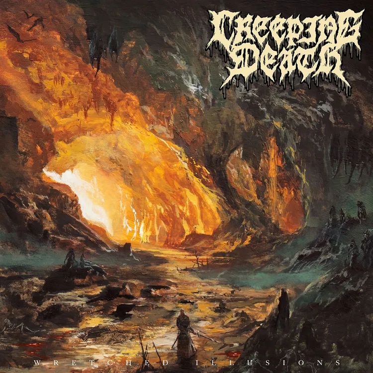 Album artwork for Wretched Illusions by Creeping Death