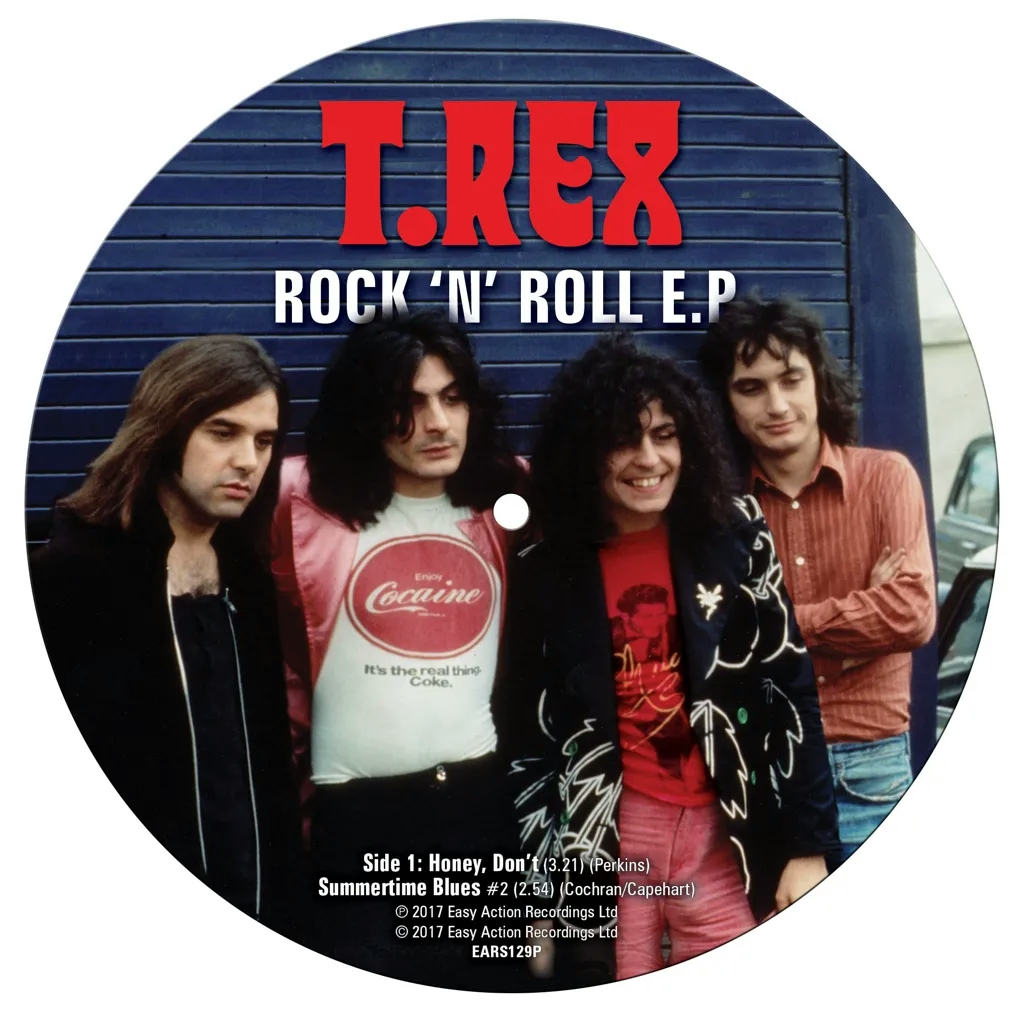 Album artwork for Rock N Roll EP - Picture Disc by T Rex
