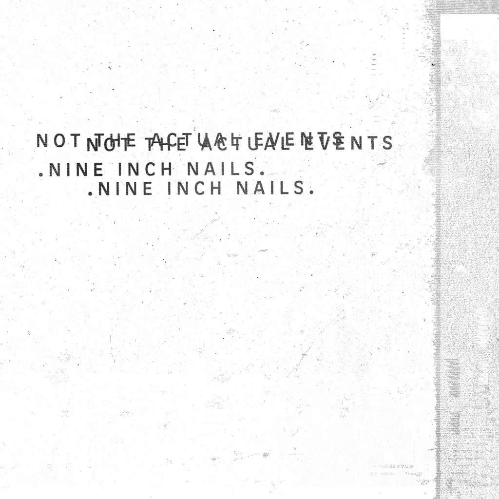 Album artwork for Not The Actual Event by Nine Inch Nails