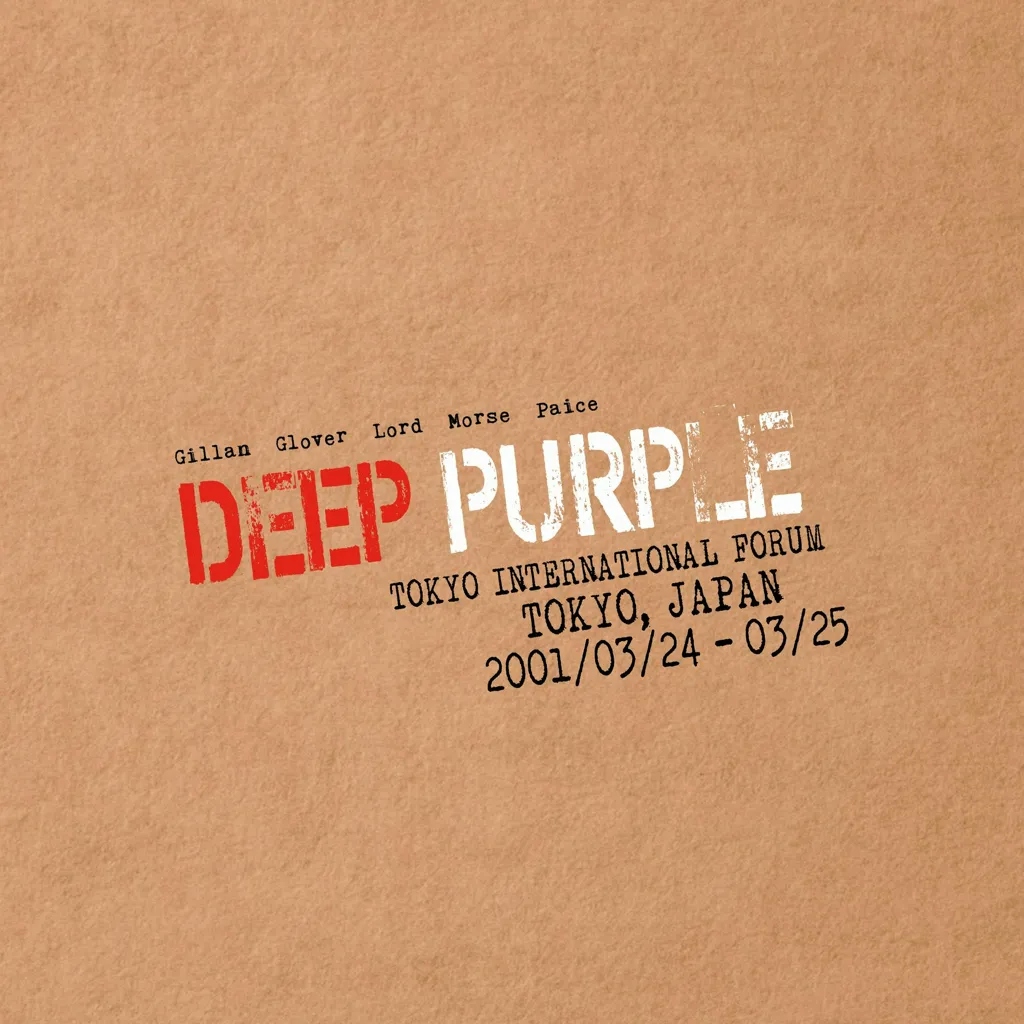 Album artwork for Live In Tokyo 2001 by Deep Purple