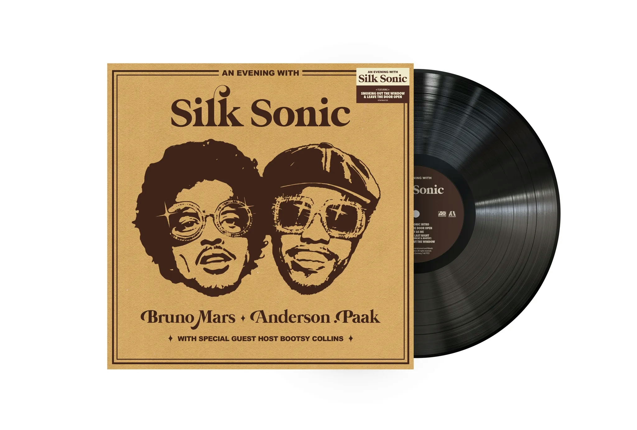 Album artwork for An Evening with Silk Sonic by Bruno Mars, Anderson .Paak