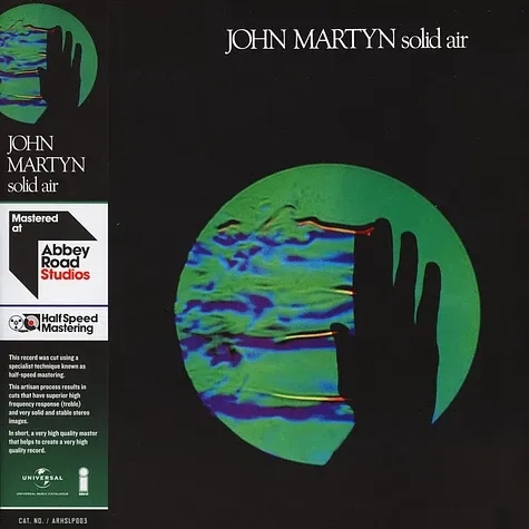 Album artwork for Solid Air - Half Speed Mastering by John Martyn