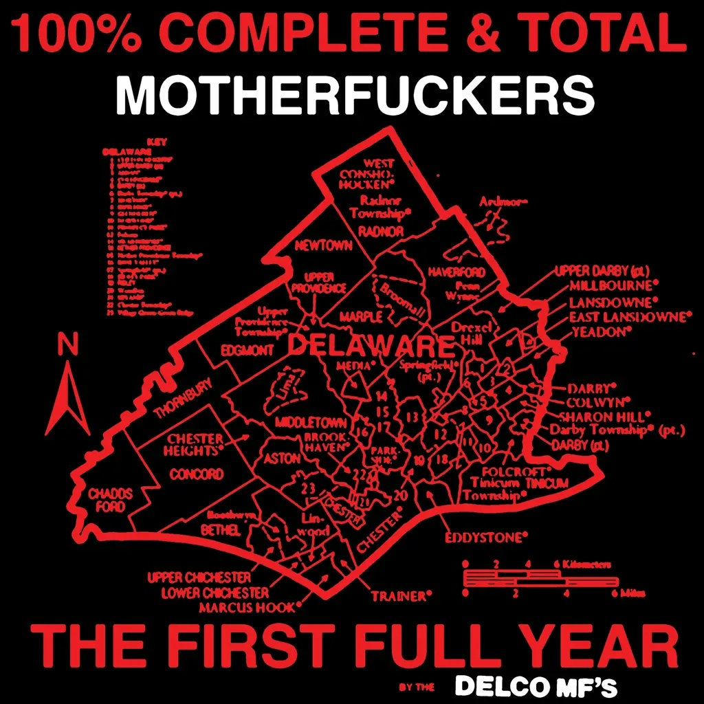 Album artwork for 100% Complete and Total Motherfuckers by Delco MF’s