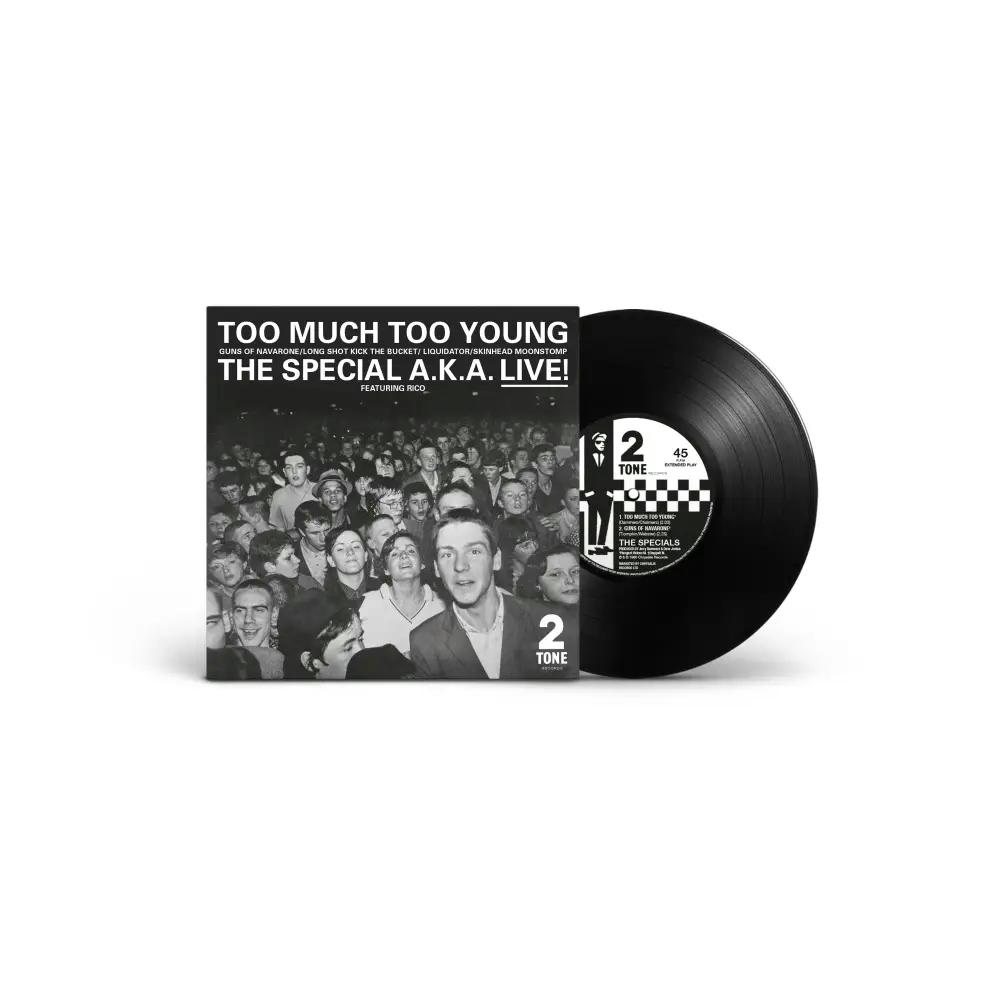 Album artwork for Too Much Too Young (Live) by The Specials