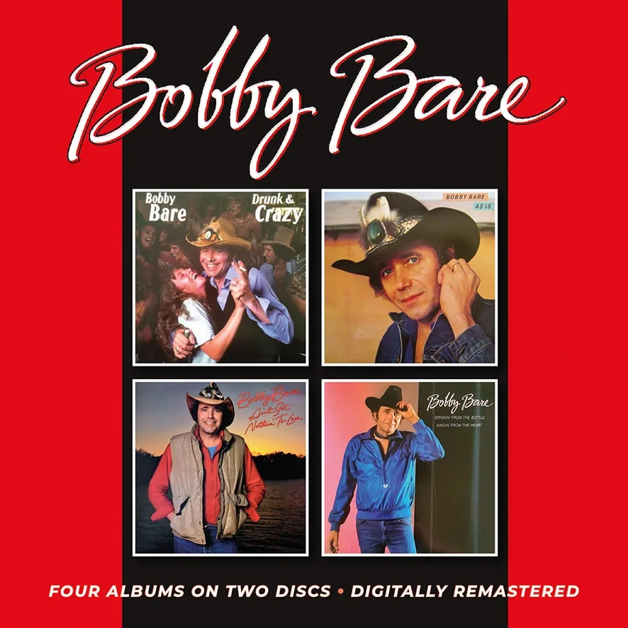 Album artwork for Drunk & Crazy / As Is / Ain't Got Nothin' To Lose / Drinkin' From the Bottle by Bobby Bare