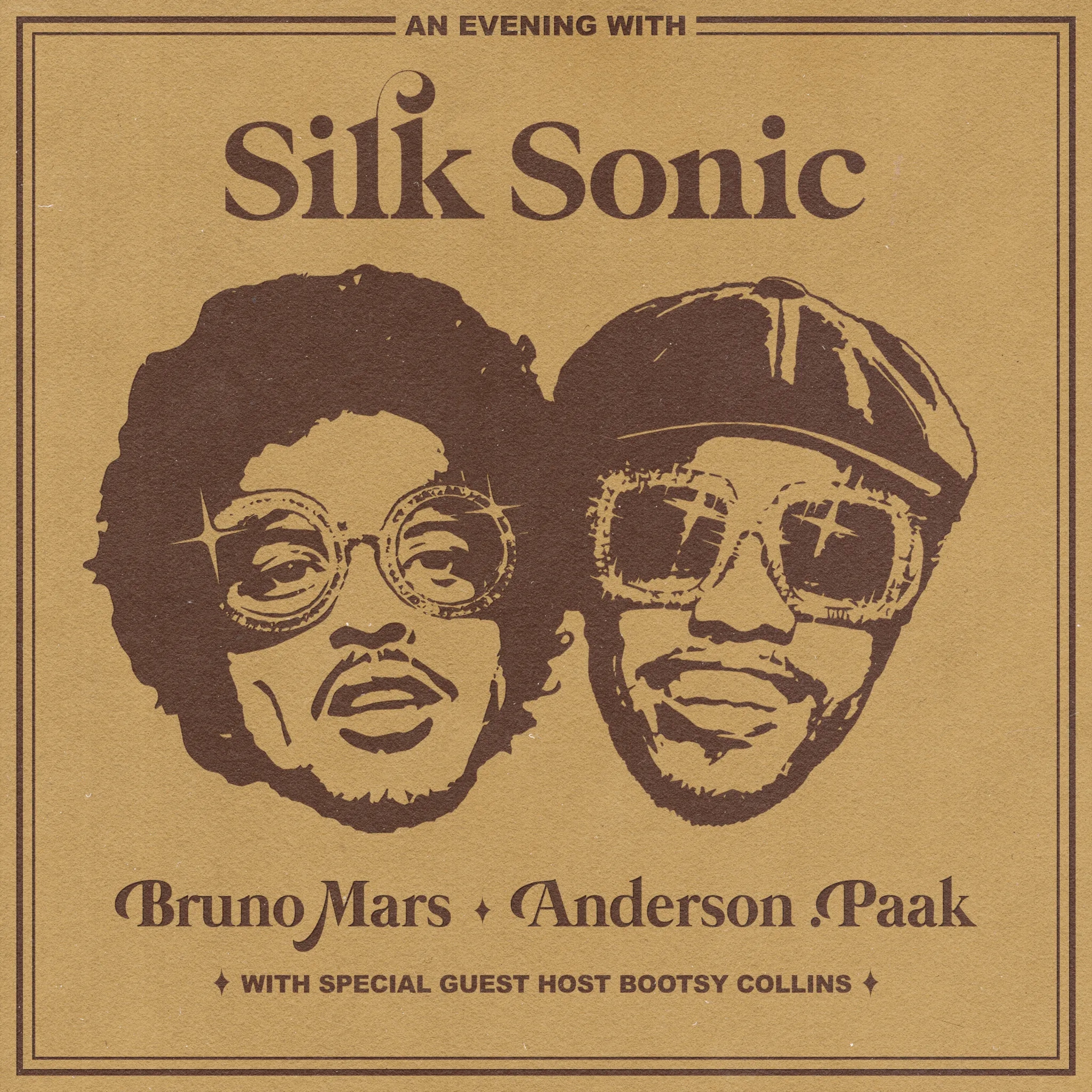 Album artwork for An Evening with Silk Sonic by Bruno Mars, Anderson .Paak