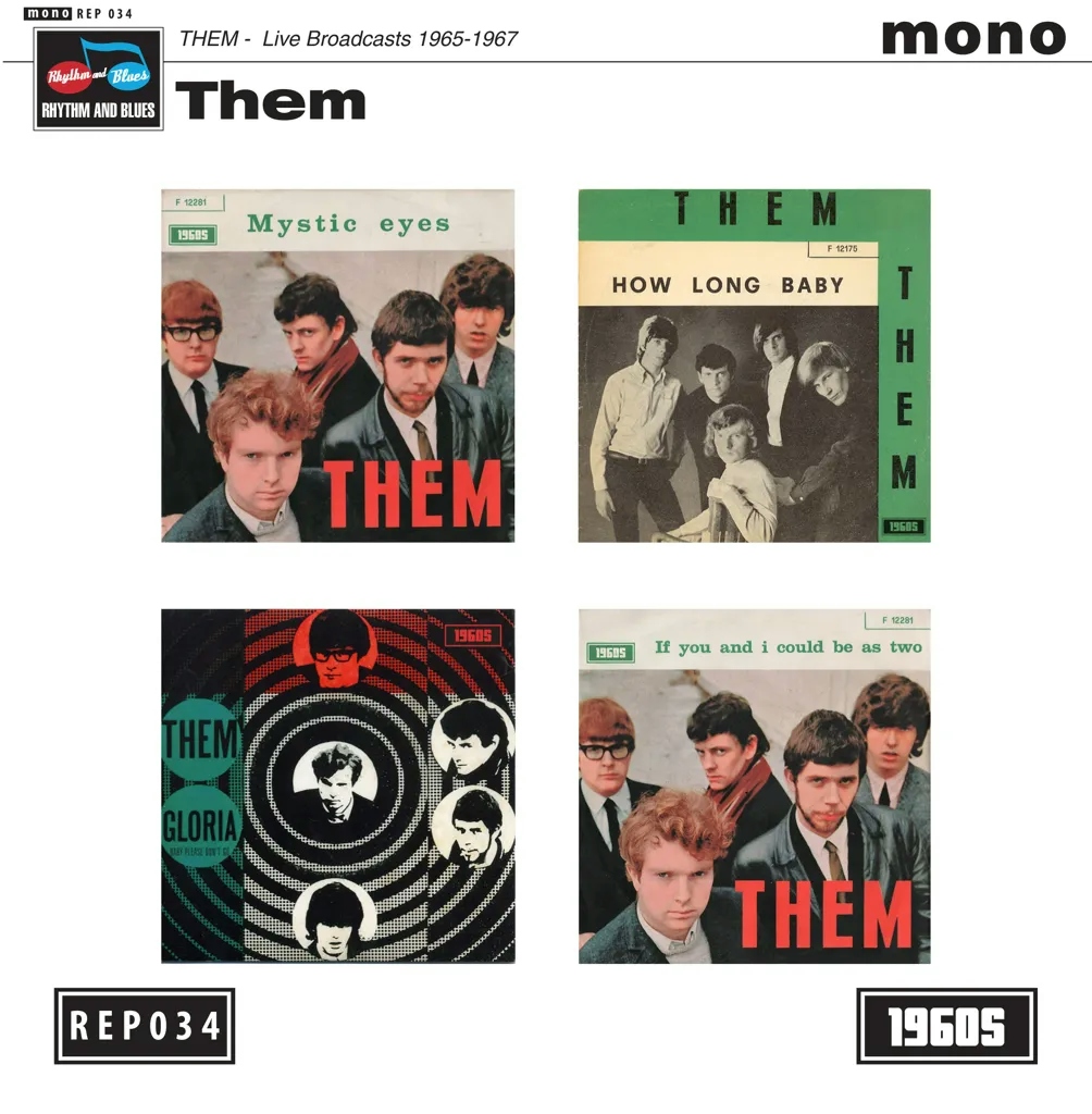 Album artwork for Live Broadcasts 1965 - 67 EP by Them
