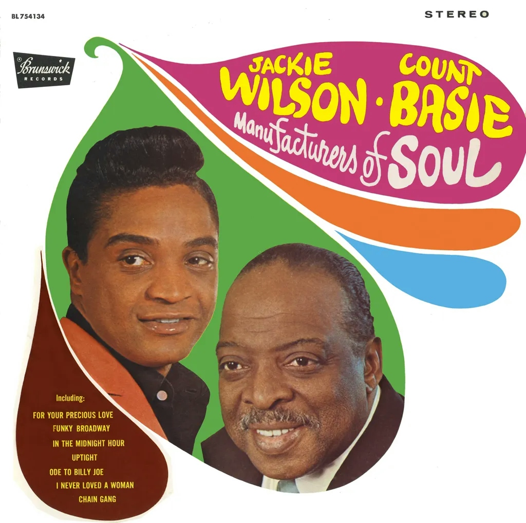 Album artwork for Manufacturers of Soul by Jackie Wilson