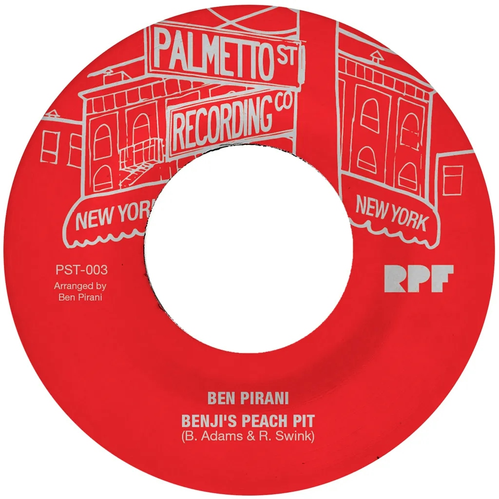Album artwork for Benji's Peach Pit by Ben Pirani and Evolfo