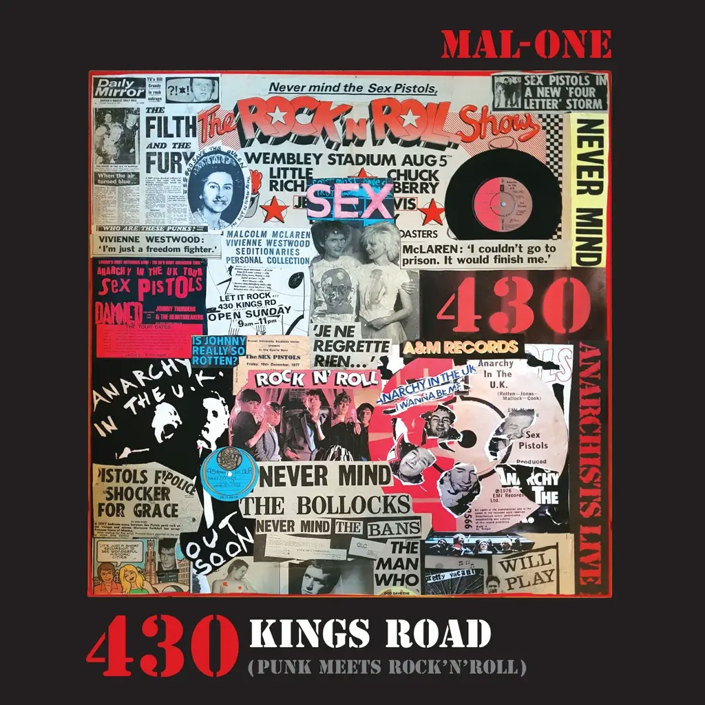 Album artwork for 430 Kings Road (Punk Meets Rock 'n' Roll) by Mal-One