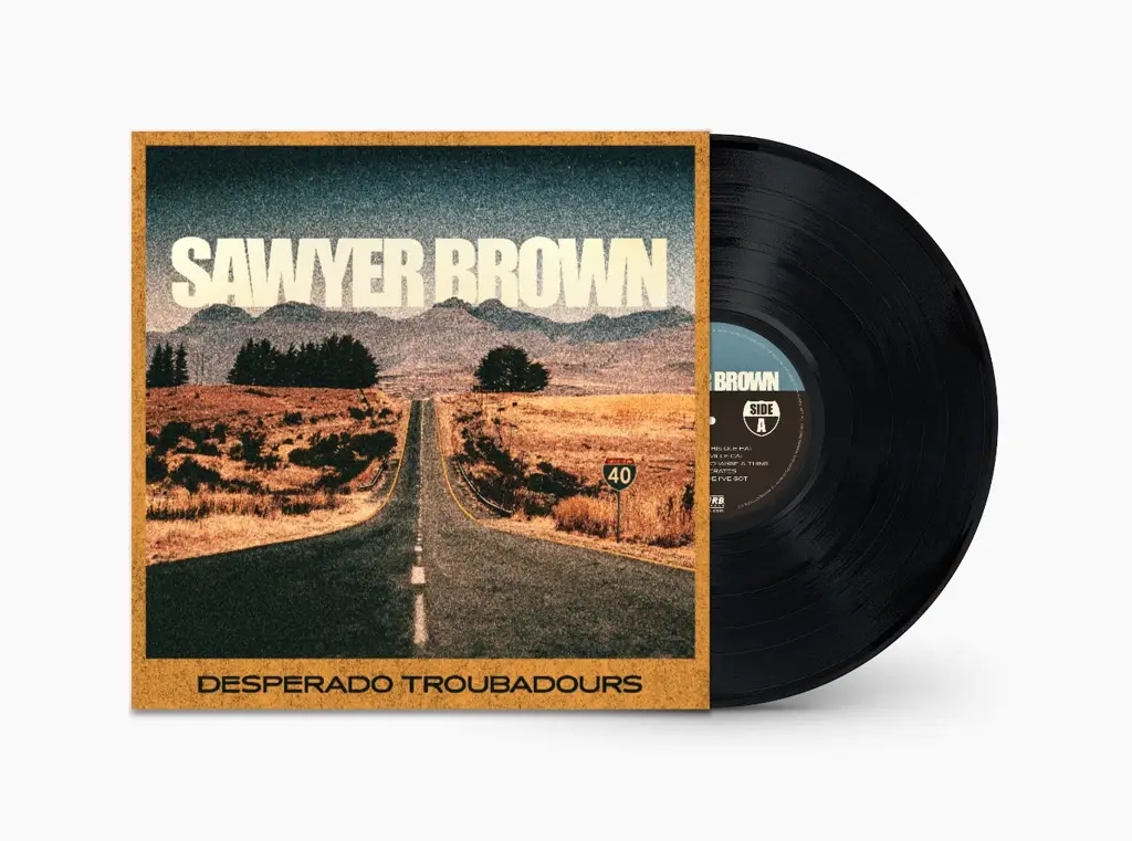 Album artwork for Desperado Troubadours by Sawyer Brown