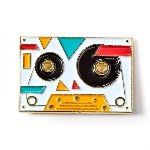 Album artwork for Retro Mix Tape Pin by Badge Bomb