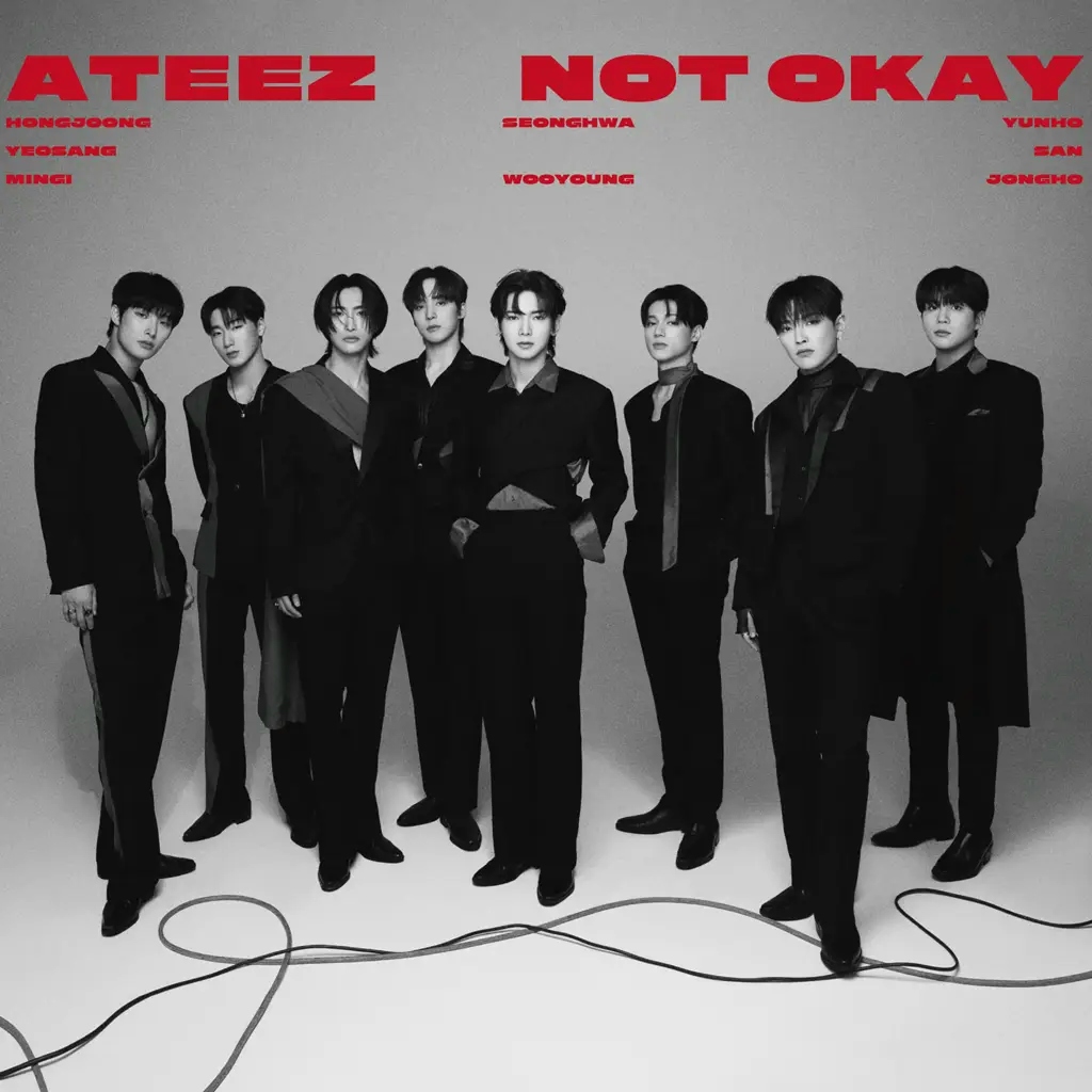 Album artwork for Not Okay by Ateez