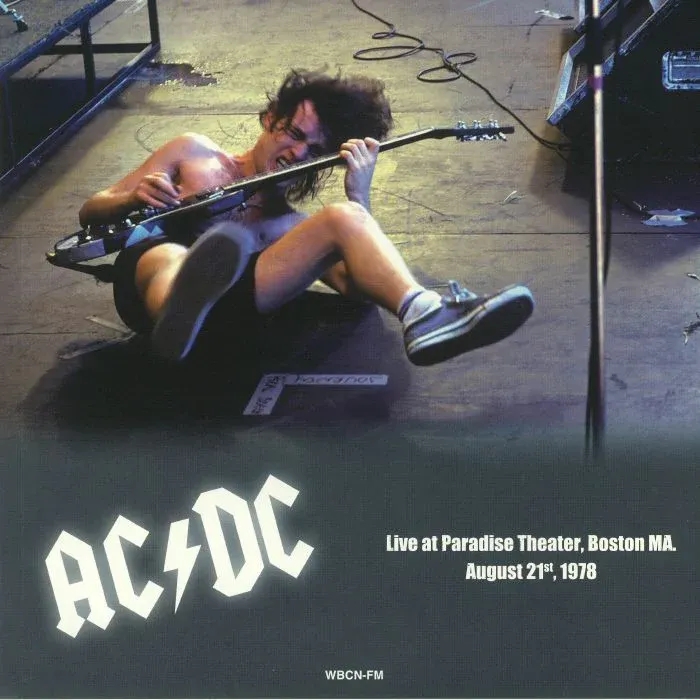 Album artwork for Live At The Paradise Theater Boston MA, August 21st 1978 by AC/DC