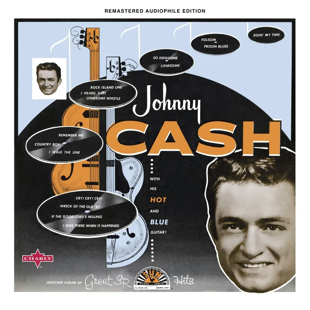 Album artwork for With His Hot And Blue Guitar by Johnny Cash