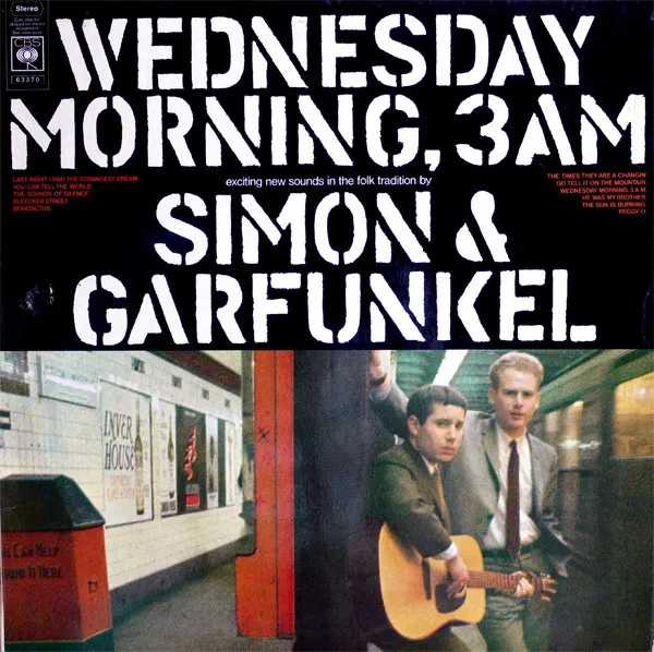 Album artwork for Wednesday Morning, 3AM by Simon and Garfunkel