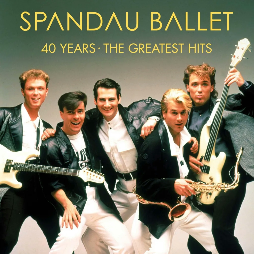 Album artwork for 40 Years The Greatest Hits by Spandau Ballet