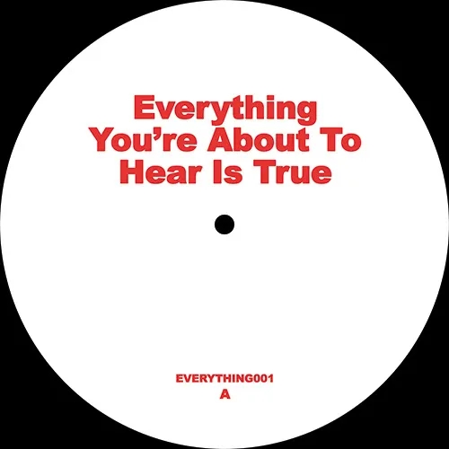 Album artwork for Everything You’re About to Hear Is True by Unknown