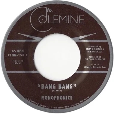 Album artwork for Bang Bang / Thinking Black by Monophonics