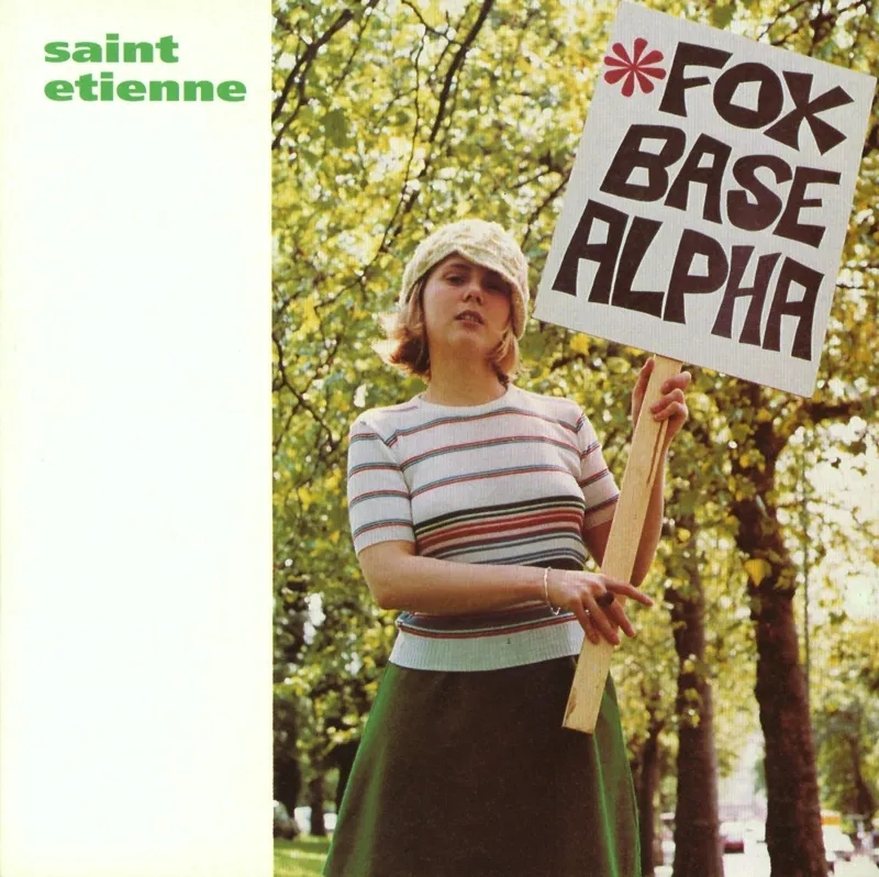Album artwork for Foxbase Alpha (30th Anniversary Limited Green Vinyl Edition) by Saint Etienne