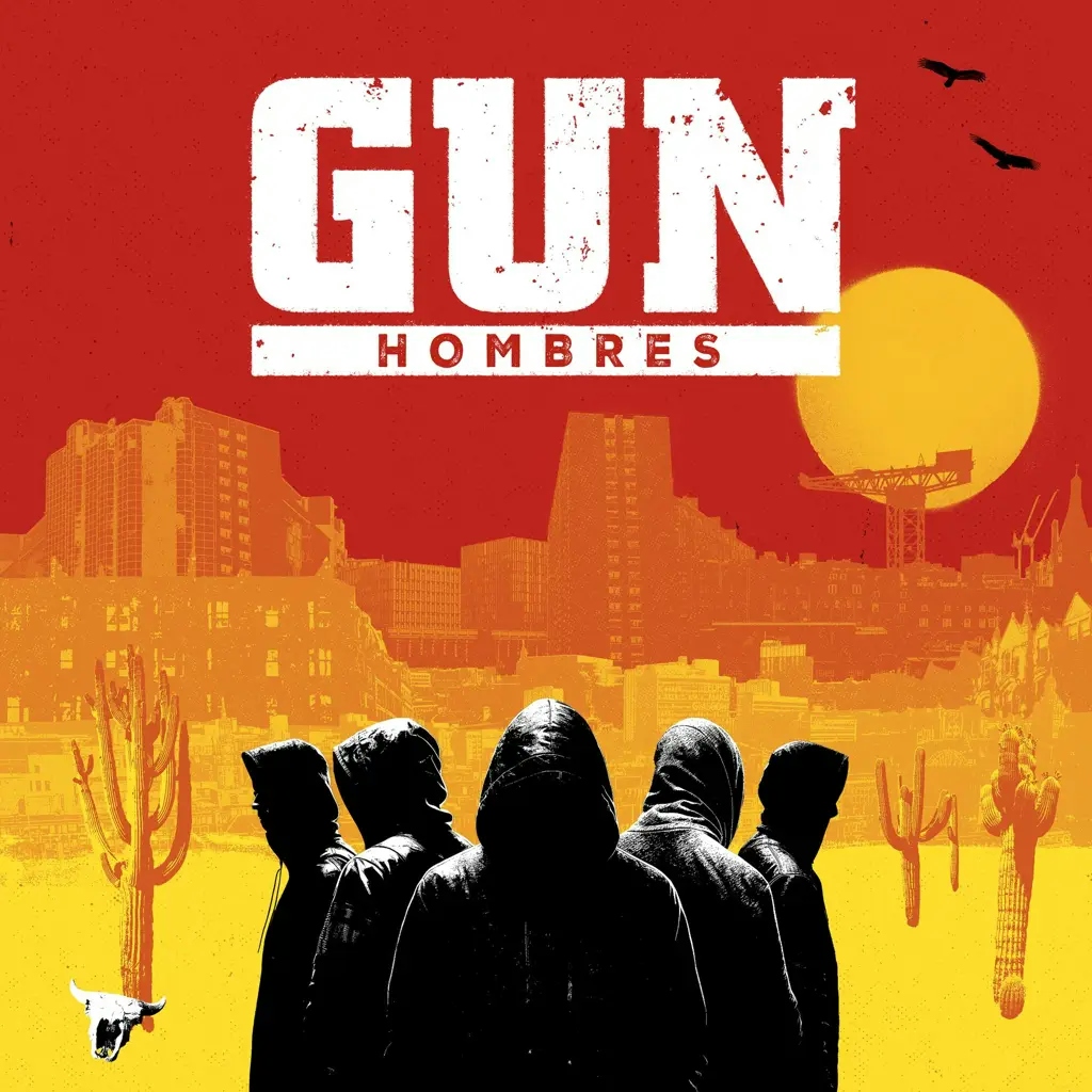 Album artwork for Hombres by Gun