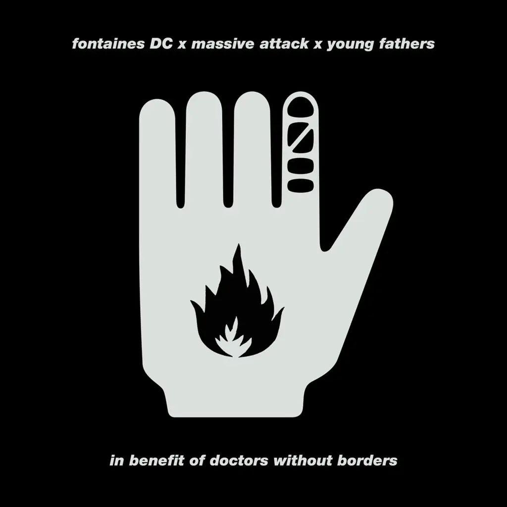 Album artwork for ceasefire by Fontaines D.C., Massive Attack, Young Fathers