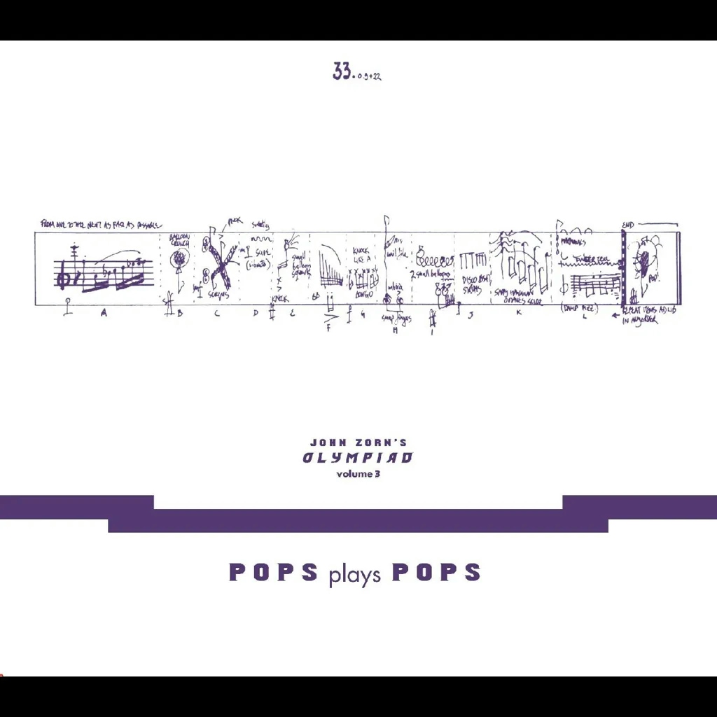 Album artwork for John Zorn’s Olympiad Vol. 3 - Pops Plays Pops - Eugene Chadbourne Plays The Book Of Heads by John Zorn