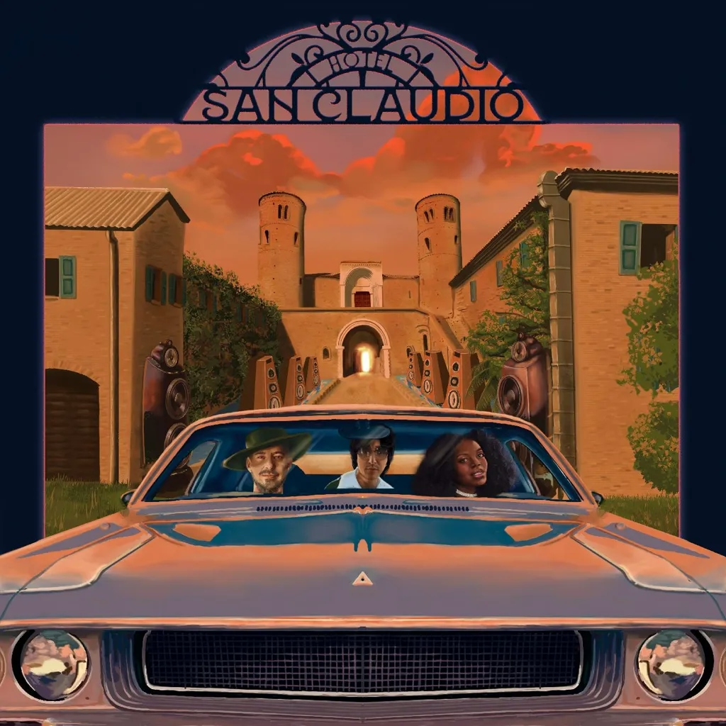 Album artwork for Hotel San Claudio by Mark de Clive-Lowe, Shigeto, Melanie Charles