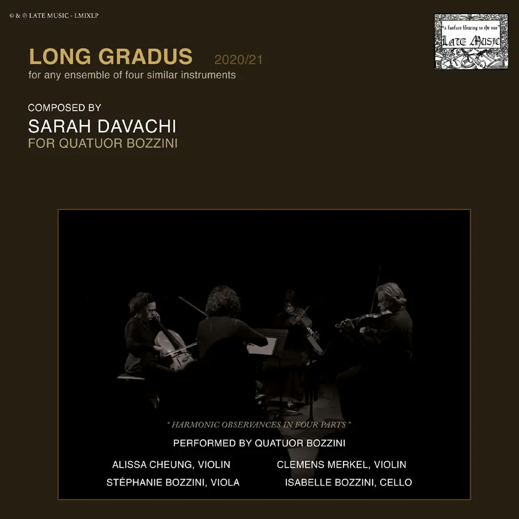 Album artwork for Long Gradus by Sarah Davachi