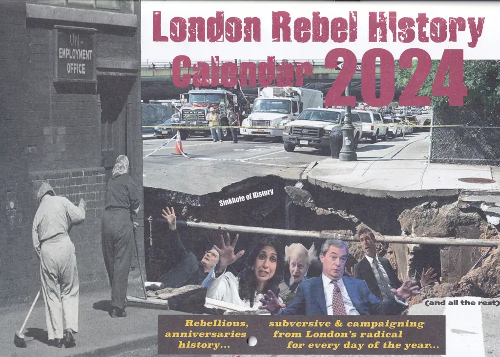 Album artwork for London Rebel History Calendar 2024 by Past Tense