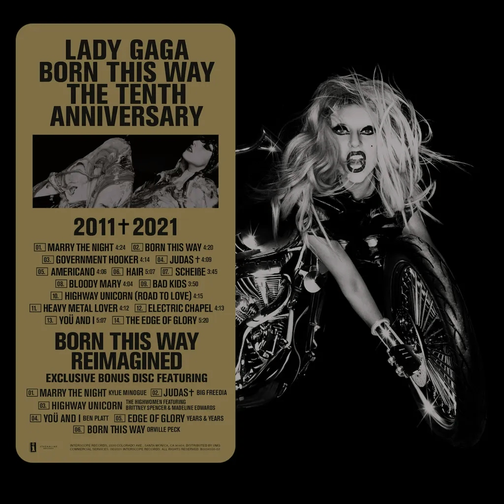 Album artwork for Born This Way The Tenth Anniversary by Lady Gaga