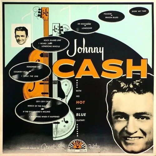 Album artwork for With His Hot and Blue Guitar by Johnny Cash