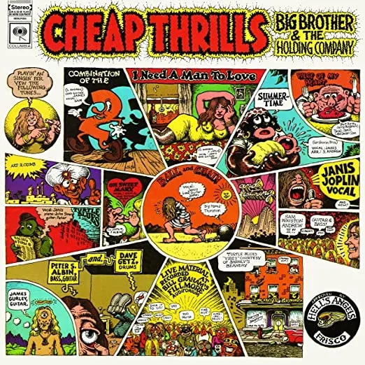 Album artwork for Cheap Thrills by Big Brother and The Holding Company